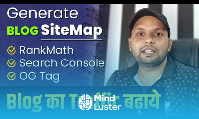 How to Generate Blog Sitemap in WordPress Submit XML Sitemap to Search Console OG Tag RankMath 