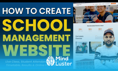How to Make School Management System Website in WordPress Attendance Admit Card Timetable Result