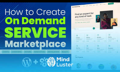 How to Create On Demand Service Marketplace Website with WordPress and Experthive Make Money Online
