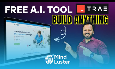 Build a Website in 5 Minutes Using AI TRAE AI Full Tutorial