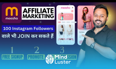 Meesho Affiliate Marketing 2025 Affiliate Marketing for Beginners