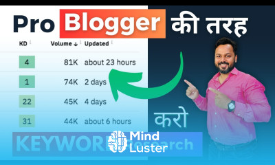 Pro Blogger Keyword Research Technique Keyword Research for Blogger 2023