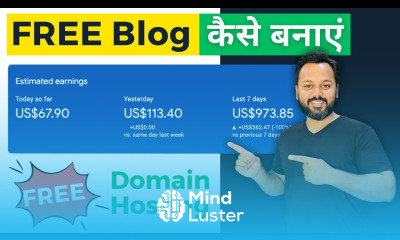 100 Free Blog Kaise Banaye फ्री ब्लॉग कैसे बनाये Blogger Tutorial For Beginners