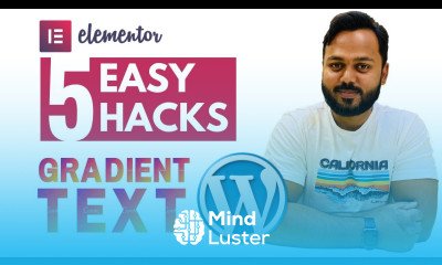 5 Easy Elementor Hacks Gradient Text Gradient Button Vertical Dividers Parallax Effect
