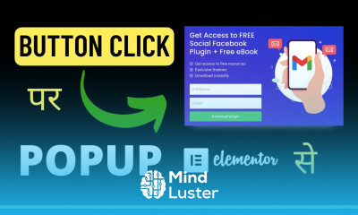 Make a Popup on Button Click in WordPress with Elementor Lead Generation Form on Popup elementor