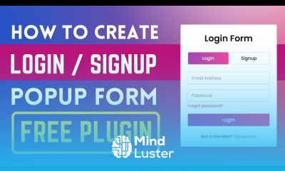 Login Signup Popup Form in WordPress and WooCommerce 2022 Updated Video Tutorial