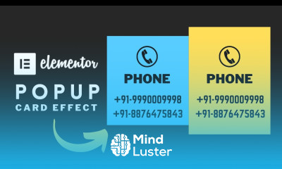Elementor Popup Card Effect Elementor Column Hover Effect with Custom CSS