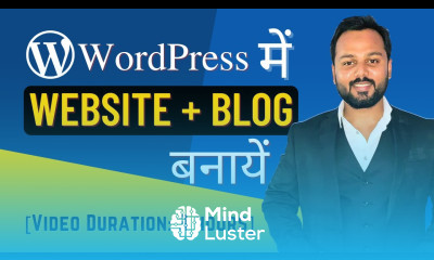 Make a Website with WordPress वेबसाइट और ब्लॉग बनाएं WordPress Tutorial for Beginners 2022