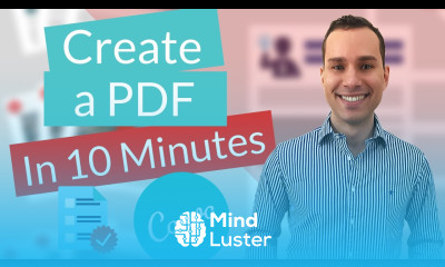Easiest Way To Make PDF Using Canva Editable Clickable