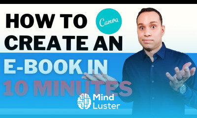 Create an ebook PDF with Canva Step by step Tutorial