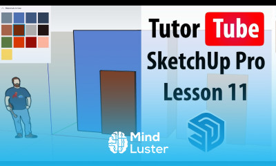 SketchUp Pro Lesson 11 Setting Height by Typing