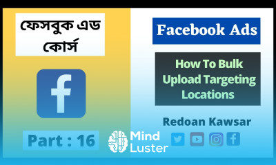 How to Bulk Upload Targeting Locations Add multiple location targets Facebook Ads
