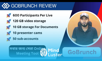 Gobrunch Review সবার জন্য সেরা Online Meeting Tool Best Zoom Alternative