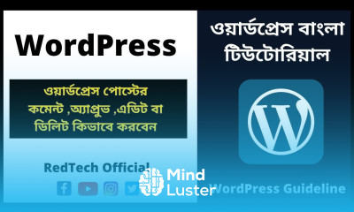 17 How to Approved and Delete Comment In WordPress WordPress Bangla Tutorial