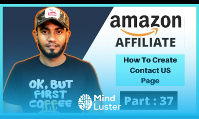 How to Create Contact US Page For Amazon Affiliate Marketing Amazon Affiliate Marketing Bangla