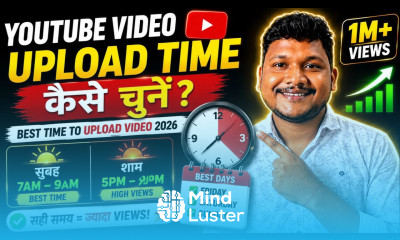 YouTube Video Upload Time Kaise Choose Kare  Best Time To Upload Video 2026