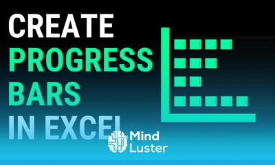 How to Create Progress Bars in Excel Hindi