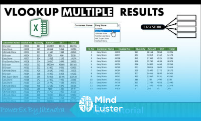 VLOOKUP Multiple Matching Results in Excel