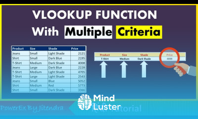 VLOOKUP with Multiple Criteria in Excel VLOOKUP with Multiple Lookup Values