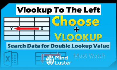 How to Use Vlookup with Choose Function in Excel Two Examples