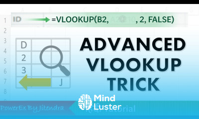 Advanced VLOOKUP Trick Must Watch