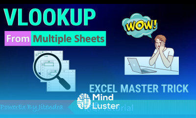 VLOOKUP from Multiple Sheets in Excel Excel Master Trick