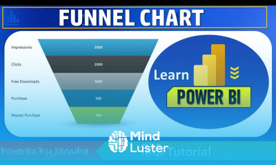 7 How to create a Funnel Chart in Power BI Power BI Tutorial for Beginners By Jitendra Kumar