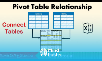 Pivot Table Relationship in Excel How to Connect Tables from Multiple Sheets in Excel
