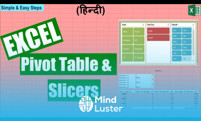 Multiple Pivot Tables and Slicers in Excel in Hindi by PowerEx by Jitendra