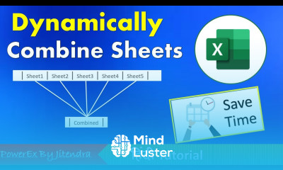 Combine Data From Multiple Sheets Into a Single Sheet in Excel Jitendra Kumar