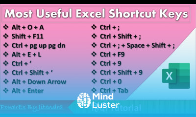 Most Useful Excel Shortcut Keys Best Excel Shortcuts in Hindi