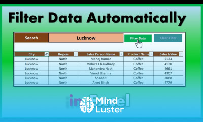 Filter Data Automatically in Excel Hindi