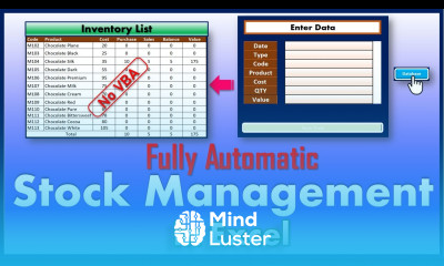 Stock Management in Excel Hindi Inventory Management in Excel Stock Maintain in Excel