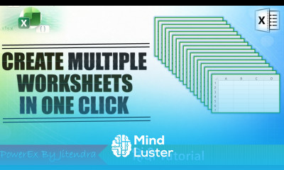 Create Multiple Sheets Automatically with Pivot Table 1 Click Excel Trick