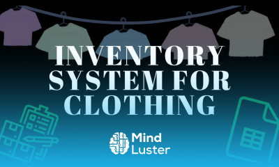 Inventory SYSTEM for Clothing with Multiple Variations in Google Sheets 