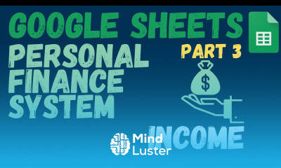 Personal Finance EVOLUTION Dashboard in Google Sheets – Add Income Track Expenses 