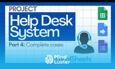 COMPLETE Help Desk System in Google Sheets with Automated Status Tracking 