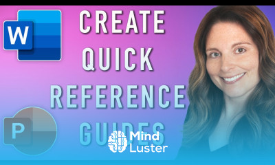 How To Make A Quick Reference Guide with Word PowerPoint Templates