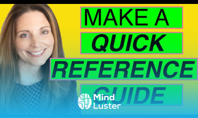 Make a Quick Reference Guide in Word Create Software Training Guides with Screenshots