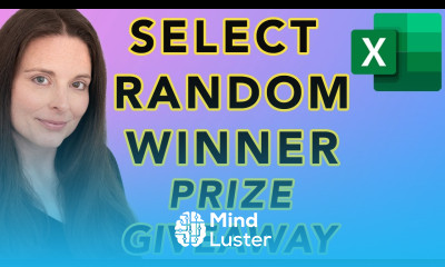 How to Randomly Select a Winner for a Prize Giveaway Using Excel