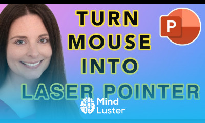 How To Turn Your Mouse Into A Laser Pointer and Change The Color in PowerPoint