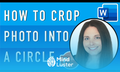 Crop Photo into Circle or Other Shapes in Word PowerPoint Crop a Picture to Fit in a Shape