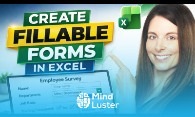 How to Create Fillable Forms in Excel Employee Engagement Survey Fillable Form Template