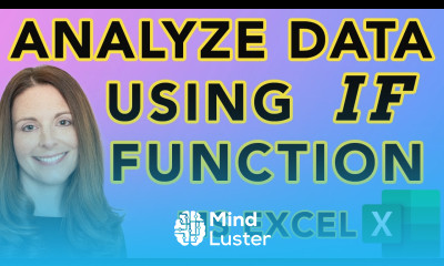 How to Analyze Data Using IF Function in Excel