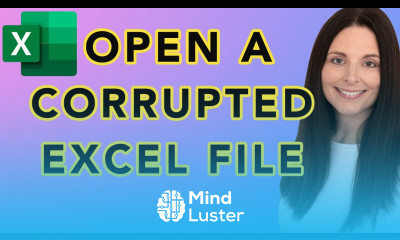 How to Open a Corrupted Excel File – Open And Repair a Corrupted Workbook