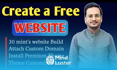 How To Create a Website on Blogger Attach Premium Domain Complete Website Build