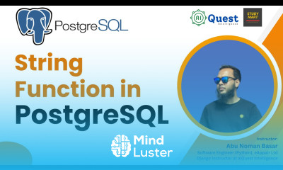 13 String Function in PostgreSQL SQL Bangla Course for Professionals