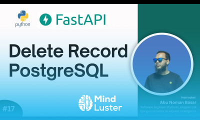 17 Delete Record by ID from PostgreSQL Database
