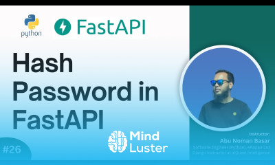 26 Create User Hash Password in FastAPI