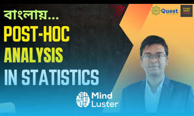 19 Post hoc Test in Statistics A Z Statistics for Data Science AI and Data Analytics Bangla